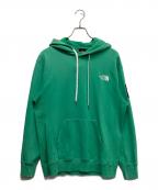 THE NORTH FACEザ ノース フェイス）の古着「Square Logo Hoodie」｜グリーン
