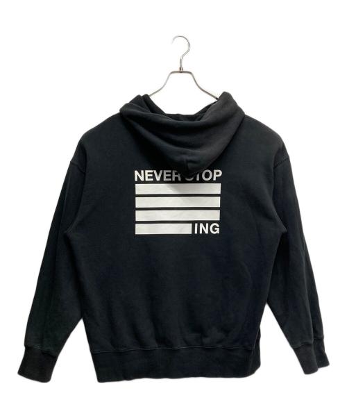 THE NORTH FACE（ザ ノース フェイス）THE NORTH FACE (ザ ノース フェイス) NEVER STOP ING Hoodie ブラック サイズ:XLの古着・服飾アイテム