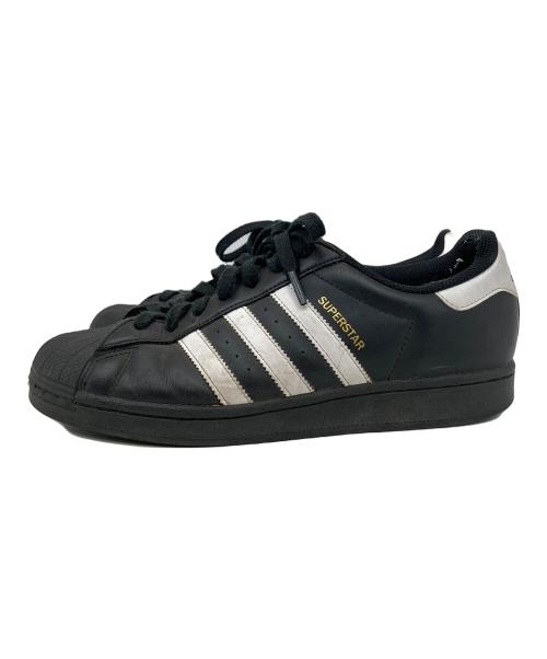 adidas（アディダス）adidas (アディダス) ローカットスニーカー ブラック サイズ:27の古着・服飾アイテム