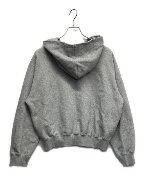 BLESS U（ブレスユー）bless u (ブレスユー) BU OG LOGO ZIP UP HOODIE グレー サイズ:Mの古着・服飾アイテム