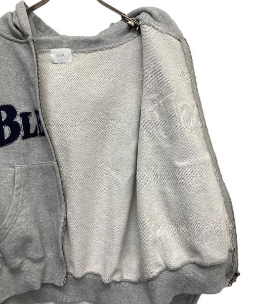 BLESS U（ブレスユー）bless u (ブレスユー) BU OG LOGO ZIP UP HOODIE グレー サイズ:Mの古着・服飾アイテム