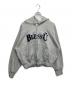 bless u（ブレスユー）の古着「BU OG LOGO ZIP UP HOODIE」｜グレー