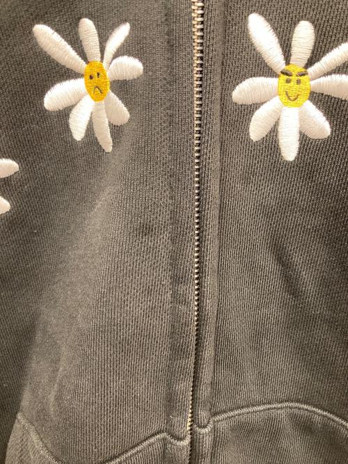 LABROS（ラブロス）labros (ラブロス) デイジージップパーカー ブラック サイズ:Sの古着・服飾アイテム