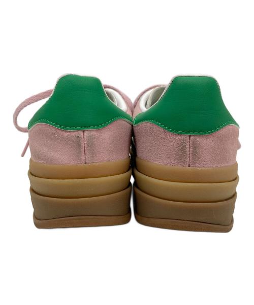 adidas（アディダス）adidas (アディダス) Gazelle Bold グリーン×ライトピンク サイズ:23の古着・服飾アイテム