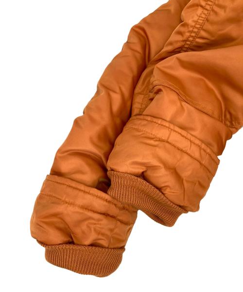 AVIREX（アヴィレックス）AVIREX (アヴィレックス) N-3B TIGHT フライトジャケット オレンジ サイズ:Sの古着・服飾アイテム