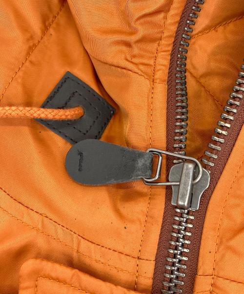 AVIREX（アヴィレックス）AVIREX (アヴィレックス) N-3B TIGHT フライトジャケット オレンジ サイズ:Sの古着・服飾アイテム