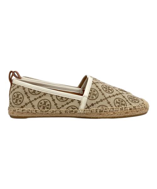 TORY BURCH（トリーバーチ）TORY BURCH (トリーバーチ) エスパドリーユ ベージュ サイズ:US 6.5の古着・服飾アイテム