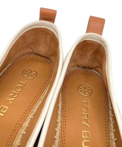 TORY BURCH（トリーバーチ）TORY BURCH (トリーバーチ) エスパドリーユ ベージュ サイズ:US 6.5の古着・服飾アイテム