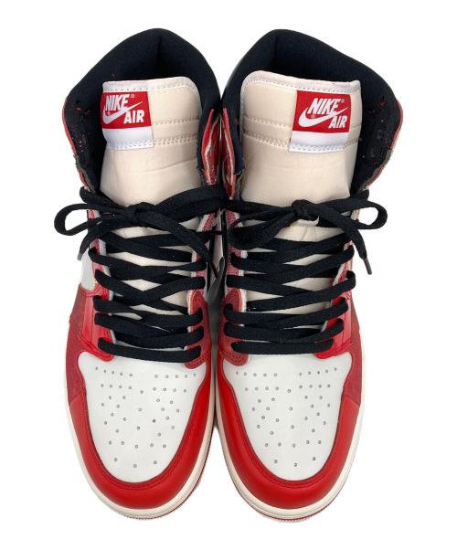 NIKE（ナイキ）NIKE (ナイキ) Spider-Man (スパイダーマン) Air Jordan 1 Retro High OG SP レッド サイズ:29 未使用品の古着・服飾アイテム