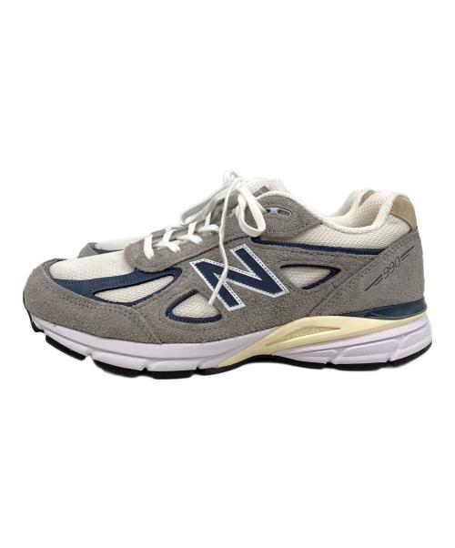 NEW BALANCE（ニューバランス）NEW BALANCE (ニューバランス) U990TA4 ローカットスニーカー グレー サイズ:28の古着・服飾アイテム
