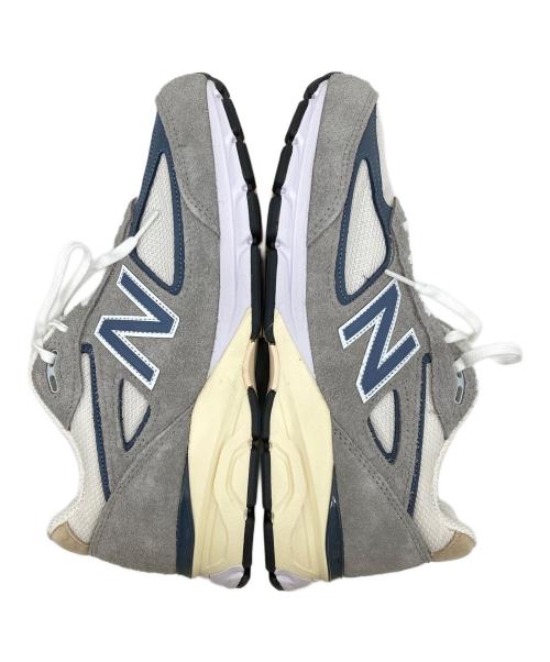NEW BALANCE（ニューバランス）NEW BALANCE (ニューバランス) U990TA4 ローカットスニーカー グレー サイズ:28の古着・服飾アイテム
