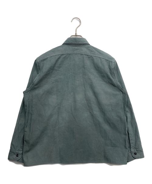 MADISON BLUE（マディソンブルー）MADISON BLUE (マディソンブルー) HAMPTON BACK SATIN SHIRT グレー サイズ:01の古着・服飾アイテム