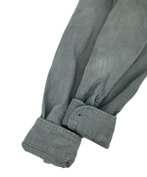 MADISON BLUE（マディソンブルー）MADISON BLUE (マディソンブルー) HAMPTON BACK SATIN SHIRT グレー サイズ:01の古着・服飾アイテム