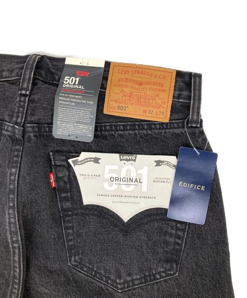 LEVI'S PReMIUM（リーバイス プレミアム）LEVI'S PReMIUM (リーバイス プレミアム) EDIFICE (エディフィス) 501-デニムパンツ ブラック サイズ:W32 未使用品の古着・服飾アイテム
