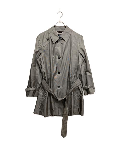Aquascutum（アクアスキュータム）Aquascutum (アクアスキュータム) ミドルトレンチコート グレー サイズ:Mの古着・服飾アイテム