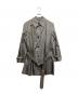 Aquascutum（アクアスキュータム）の古着「ミドルトレンチコート」｜グレー
