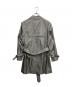 Aquascutum (アクアスキュータム) ミドルトレンチコート グレー サイズ:M：6000円