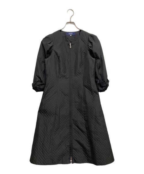 M'S GRACY（エムズグレイシー）M'S GRACY (エムズグレイシー) ジップキルティングワンピース ブラック サイズ:38の古着・服飾アイテム