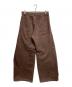 DANDEL (ダンデル) DD studded pintuck cargo pants ブラウン サイズ:2：6000円