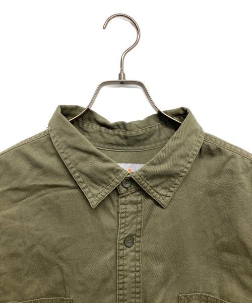 CarHartt（カーハート）CarHartt (カーハート) 2ポケットワークシャツ オリーブ サイズ:XLの古着・服飾アイテム