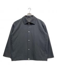 PUBLIC TOKYO（パブリックトウキョウ）の古着「ウールギャバコーチジャケット」｜グレー