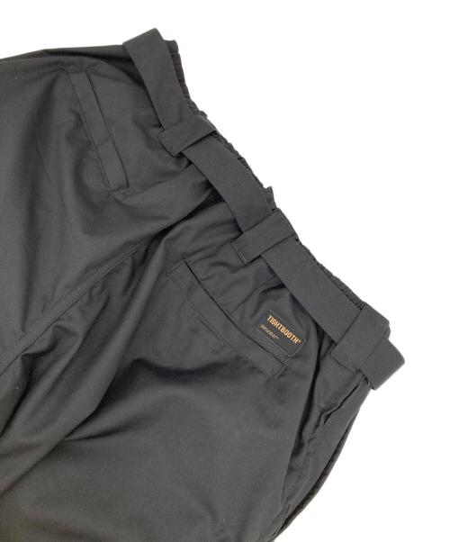 TIGHTBOOTH PRODUCTION（タイトブースプロダクション）TIGHTBOOTH PRODUCTION (タイトブースプロダクション) BAGGY SLACKS ブラック サイズ:XLの古着・服飾アイテム