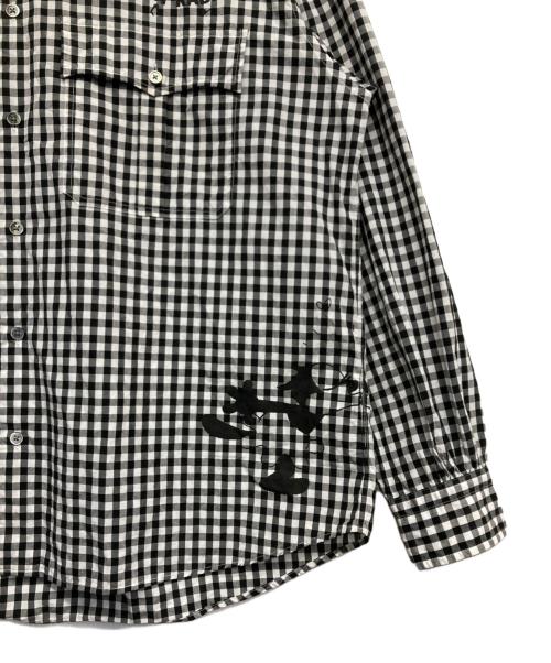 Porter Classic（ポータークラシック）Porter Classic (ポータークラシック) OSWALD ROLL UP GINGHAM ブラック サイズ:Lの古着・服飾アイテム