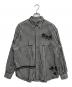 Porter Classic（ポータークラシック）の古着「OSWALD ROLL UP GINGHAM」｜ブラック