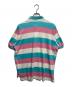POLO RALPH LAUREN (ポロ・ラルフローレン) ボーダーポロシャツ スカイブルー サイズ:L：4000円