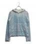 MASU（エムエーエスユー）の古着「SEQUINS HOODIE」｜ブルー×パープル
