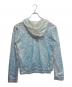MASU (エムエーエスユー) SEQUINS HOODIE ブルー×パープル サイズ:46：25000円