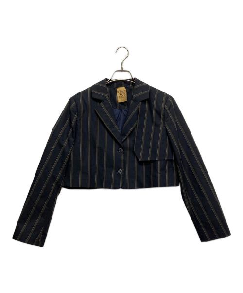 Tnewties（トゥエンティーズ）TNEWTIES (トゥエンティーズ) テーラードジャケット ブラック サイズ:Lの古着・服飾アイテム