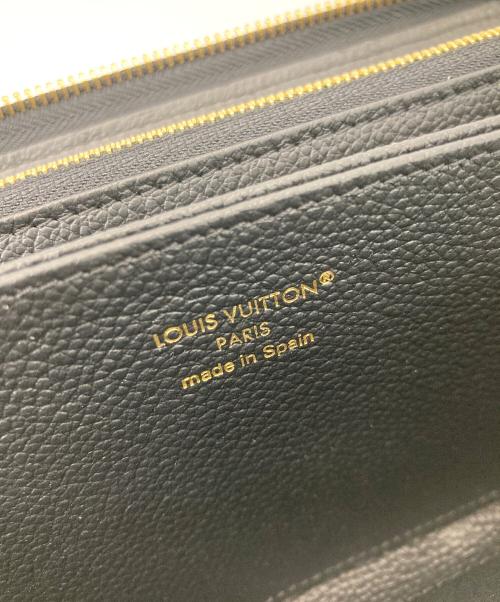 LOUIS VUITTON（ルイ ヴィトン）LOUIS VUITTON (ルイ ヴィトン) ジッピーウォレット長財布 ブラックの古着・服飾アイテム