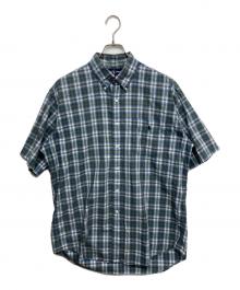 RALPH LAUREN（ラルフローレン）の古着「BLAIRE Ｓ/Ｓチェックシャツ」｜グリーン