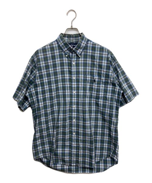 RALPH LAUREN（ラルフローレン）RALPH LAUREN (ラルフローレン) BLAIRE Ｓ/Ｓチェックシャツ グリーン サイズ:Lの古着・服飾アイテム
