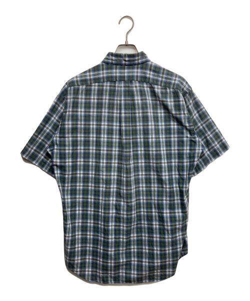 RALPH LAUREN（ラルフローレン）RALPH LAUREN (ラルフローレン) BLAIRE Ｓ/Ｓチェックシャツ グリーン サイズ:Lの古着・服飾アイテム