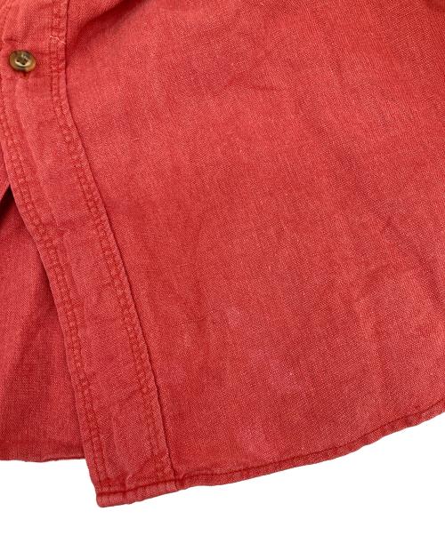 GAP（ギャップ）GAP (ギャップ) リネンコットンS/Sシャツ ピンク サイズ:Lの古着・服飾アイテム