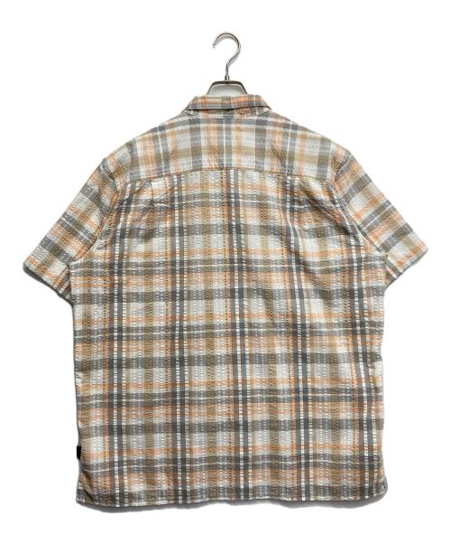 Patagonia（パタゴニア）Patagonia (パタゴニア) シアサッカーS/Sシャツ イエロー サイズ:XLの古着・服飾アイテム