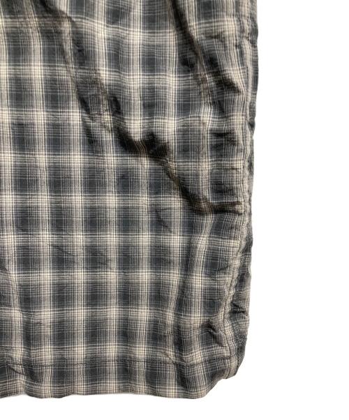 MONKEY TIME（モンキータイム）MONKEY TIME (モンキータイム) レギュラーカラーチェックシャツ グレー サイズ:XLの古着・服飾アイテム