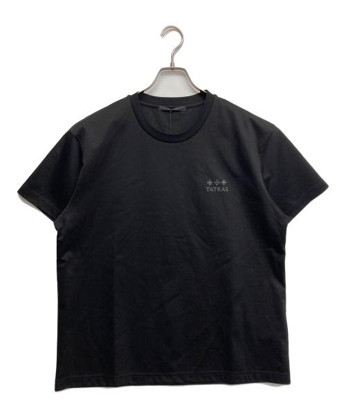 TATRAS（タトラス）TATRAS (タトラス) TIDEO/ティデオ ショートスリーブTシャツ ブラック サイズ:01の古着・服飾アイテム