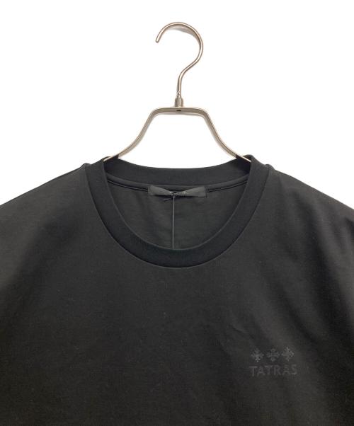 TATRAS（タトラス）TATRAS (タトラス) TIDEO/ティデオ ショートスリーブTシャツ ブラック サイズ:01の古着・服飾アイテム