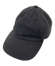 Acne studios（アクネ ストゥディオズ）の古着「COTTON BASEBALL CAP」｜ブラック