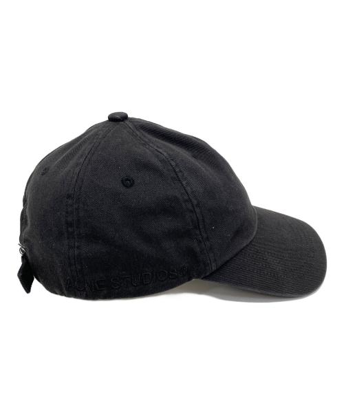Acne studios（アクネ ストゥディオズ）ACNE STUDIOS (アクネ ストゥディオズ) COTTON BASEBALL CAP ブラック サイズ:one sizeの古着・服飾アイテム