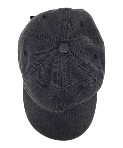 Acne studios（アクネ ストゥディオズ）ACNE STUDIOS (アクネ ストゥディオズ) COTTON BASEBALL CAP ブラック サイズ:one sizeの古着・服飾アイテム