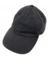ACNE STUDIOS（アクネ ストゥディオズ）の古着「COTTON BASEBALL CAP」｜ブラック