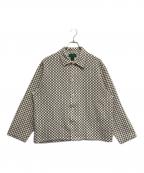 JOURNAL STANDARD relumeジャーナルスタンダード レリューム）の古着「INDIA COTTON ”チェッカー” クロシェシャツ」｜ホワイト