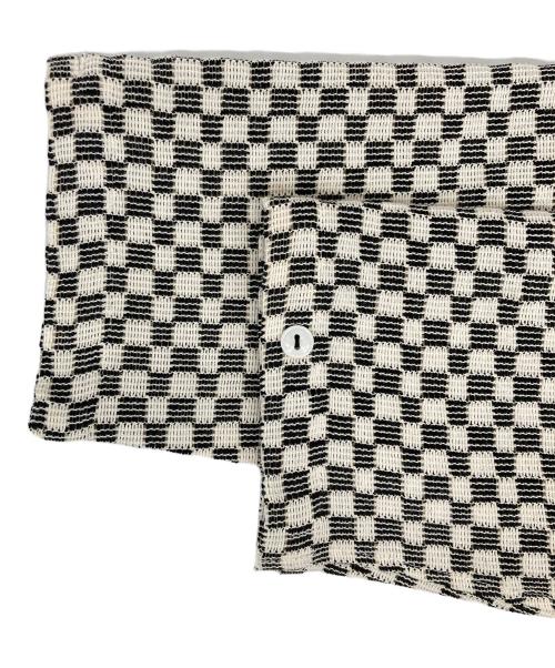 JOURNAL STANDARD relume（ジャーナルスタンダード レリューム）JOURNAL STANDARD relume (ジャーナルスタンダード レリューム) INDIA COTTON ”チェッカー” クロシェシャツ ホワイト サイズ:Lの古着・服飾アイテム