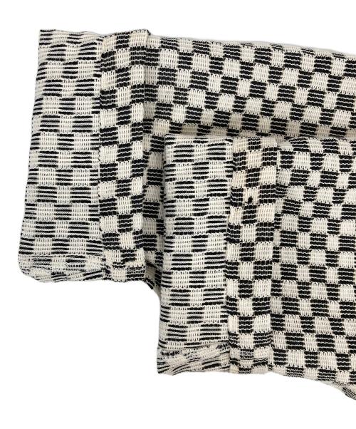 JOURNAL STANDARD relume（ジャーナルスタンダード レリューム）JOURNAL STANDARD relume (ジャーナルスタンダード レリューム) INDIA COTTON ”チェッカー” クロシェシャツ ホワイト サイズ:Lの古着・服飾アイテム