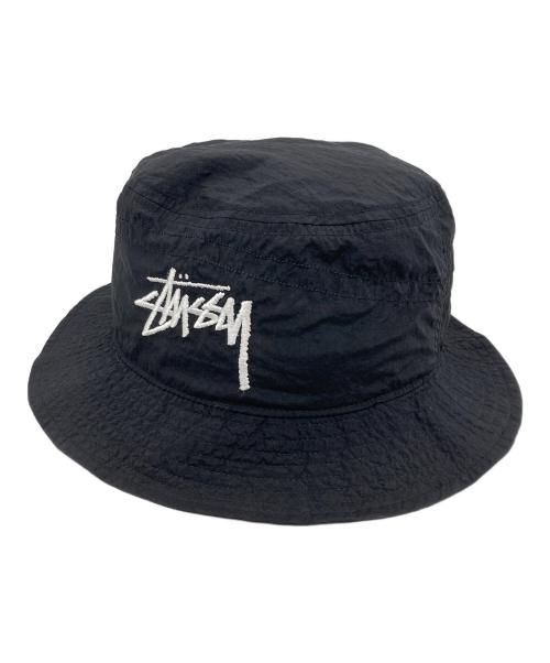 NIKE（ナイキ）NIKE (ナイキ) stussy (ステューシー) ナイロンバケットハットの古着・服飾アイテム
