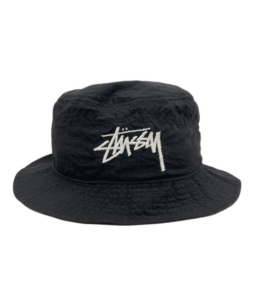 NIKE（ナイキ）NIKE (ナイキ) stussy (ステューシー) ナイロンバケットハットの古着・服飾アイテム